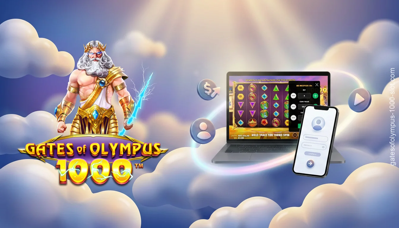 To start playing Gates of Olympus 1000 in the UK, sign up, make a deposit, launch the game, and place a bet